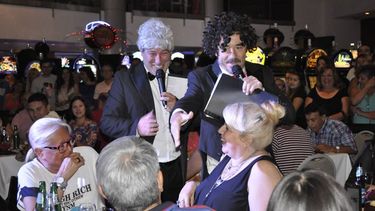 Pablo y Pachu llenaron de humor el Casino Del Bono Park