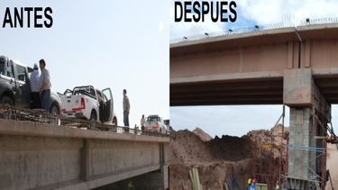 Metamorfosis del puente, lista