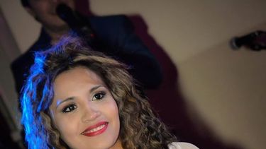 La campeona, del ring violento al desfile solidario