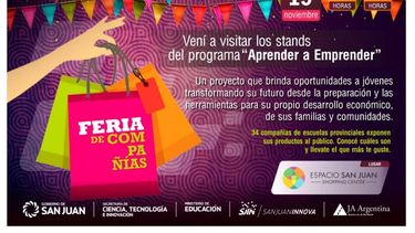 Vení a visitar los stands del Programa Aprender a Emprender