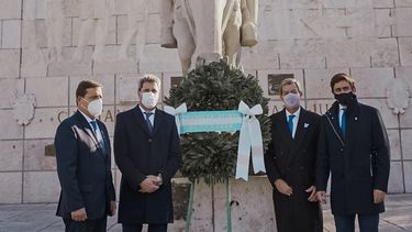 Uñac encabezó un sentido homenaje al 459º aniversario de la Fundación de San Juan