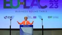 La Unión Europea prometió inversiones en América Latina y el Caribe.