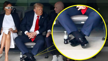 Preocupación por las piernas hinchadas de Donald Trump: qué le diagnosticaron