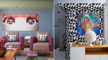 Diseño ecléctico en una casa