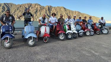 Encuentro de vespas en San Juan