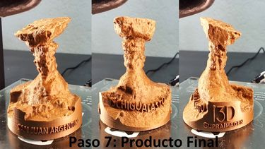 El Hongo de Ischigualasto inédito, en 3D