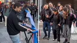 El joven argentino que es furor en TikTok por tocar cumbia en Irlanda