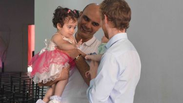 Los sirios, refelices con San Juan