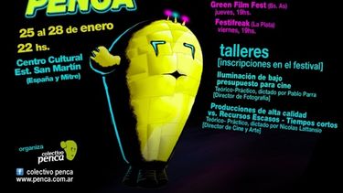 Se viene el 7° Festival de cortometrajes Penca