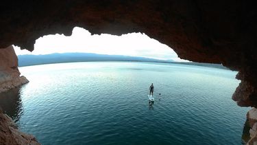 La foto de una cueva en Ullum que se viralizó en las redes