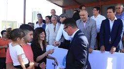 Entregaron 35 viviendas en Santa Lucía del barrio SMATA