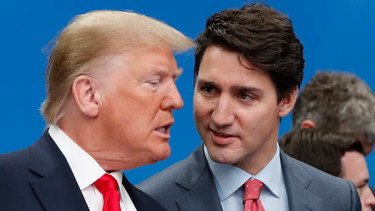 Trump suspendió los aranceles a Canadá por 30 días después de una charla con Trudeau