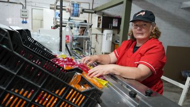 Todos la conocen como La Gringa y es la trabajadora con más antigüedad de la empresa, 31 años.&nbsp;