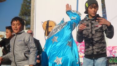 Los pequeños festejaron a lo grande con Juan Cruz Ruffino