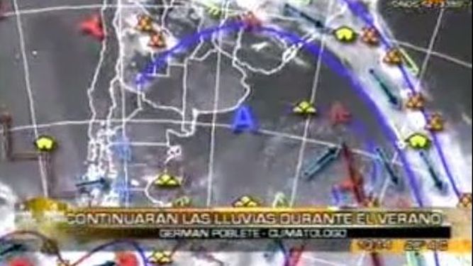 Continuarán las lluvias durante el verano sanjuanino