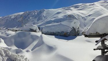Después de una intensa nevada, mirá el paisaje de Veladero
