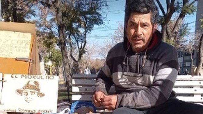 La sanjuanina de La Voz se pone al hombro una campaña para ayudar a un artista en situación de calle