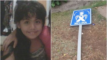 Colocaron un cartel donde su hija murió atropellada y un vehículo lo arrancó de raíz