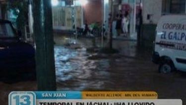 Ya no hay evacuados en Jáchal