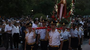 Pocito honró a Santa Bárbara con una multitudinaria muestra de fe