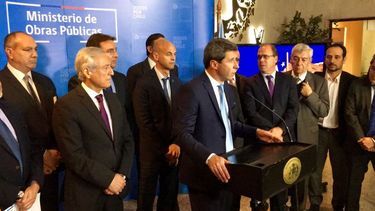 Uñac: `Más allá de la obra, esto es un hecho político´