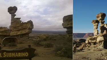 El viento Zonda derrumbó una de las chimeneas del histórico Submarino