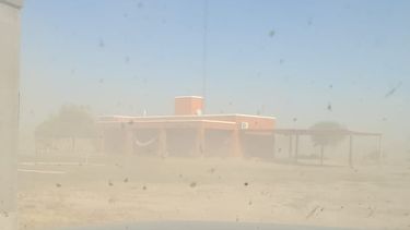 Viento Zonda azota a gran parte del territorio sanjuanino