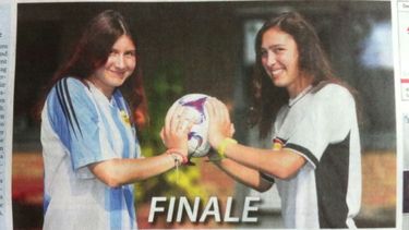 Una sanjuanina pronosticó el triunfo argentino en un diario alemán