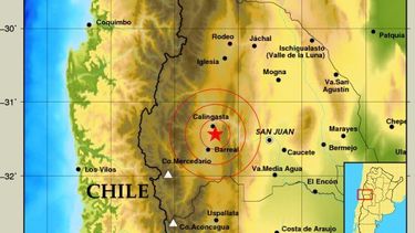 Un sismo de 4,4º sacudió la mañana sanjuanina