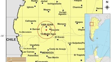 No fue sensación: la siesta en San Juan se sacudió con un sismo, mirá los datos