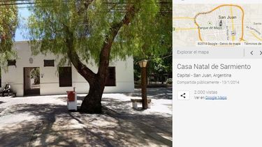 Podés recorrer San Juan a través del Google Street View