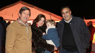 Familia, amigos, clientes, en la presentación de Buenaventura