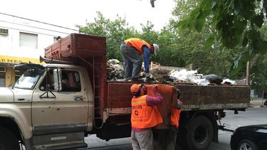 Capital: sigue el operativo de limpieza en el microcentro y alrededores