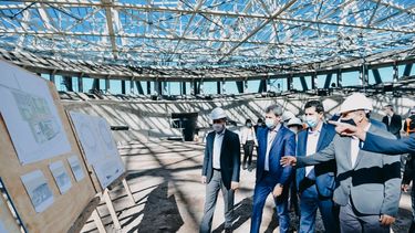 La obra sanjuanina más colosal dejó asombrados a dos ministros nacionales