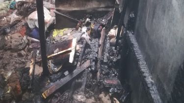 Piden donaciones para una familia que perdió todo en un incendio