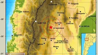 Fuerte sismo en La Rioja se percibió en el norte de San Juan