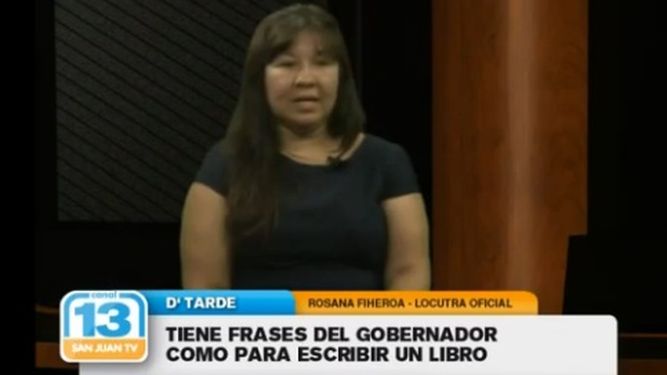 Los secretos de la locutora oficial de Gioja
