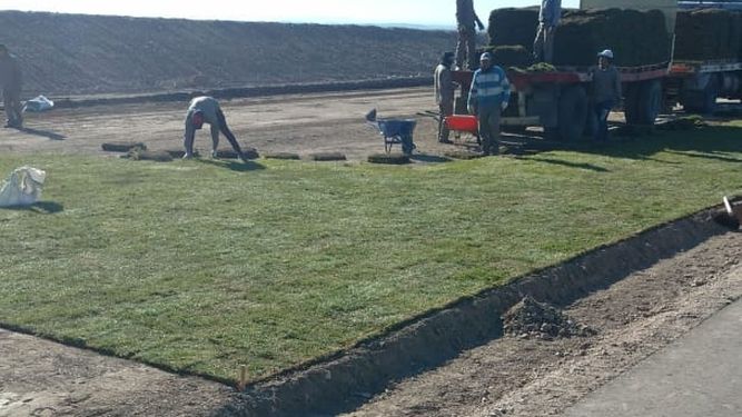 El nuevo Autódromo del Villicum se empezó a poner verde