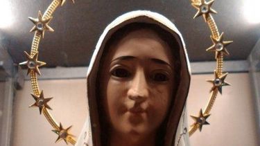 Otra vez, lloró la virgen del Dulce Corazón de María