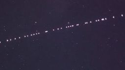 Gran sorpresa en los sanjuaninos por la aparición de múltiples luces en el cielo