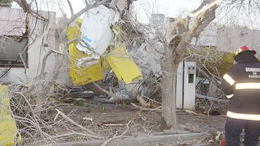 En el Barrio Las Heras cobraron más de $90 mil por los daños de la avioneta