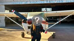 ¡Todo por amor!: mirá qué famosa abogada sanjuanina se animó a saltar en paracaídas