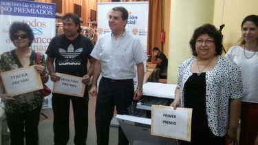 Entregaron los premios a los cupones no ganadores de febrero