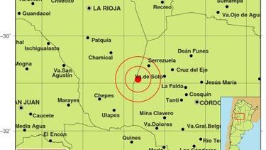 Tembló con epicentro en La Rioja aunque se sintió fuerte también en San Juan