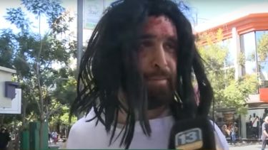 El Jesús sanjuanino al que quieren atropellar por pedir no comprar huevos de Pascua