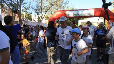 San Juan vivió un sábado de maratón familiar