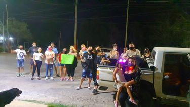 Aislada y con Covid, una sanjuanina fue sorprendida con un cumpleaños que jamás olvidará