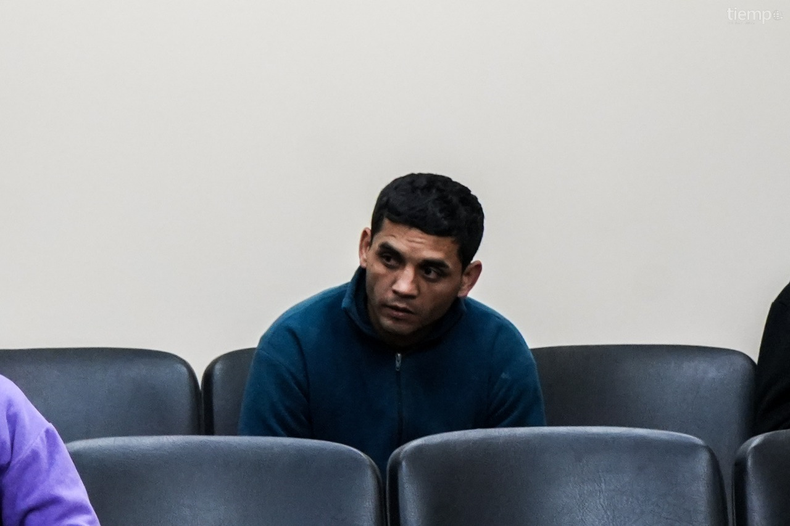 Braian Arredondo, el último detenido. Estaba prófugo de la Justicia por quebrantar los permisos de salidas transitorias en el penal de Chimbas. Braian Arredondo, el último detenido. Estaba prófugo de la Justicia por quebrantar los permisos de salidas transitorias en el penal de Chimbas.