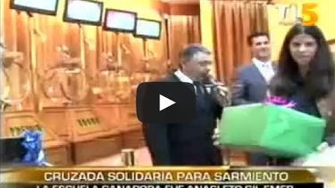 La Escuela Anacleto Gil beneficiada con el premio de la Cruzada Solidaria
