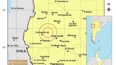 La siesta dominguera, a puro temblor: mirá los datos oficiales